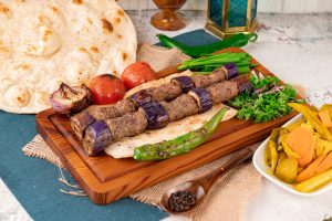 Kebab with Eggplant